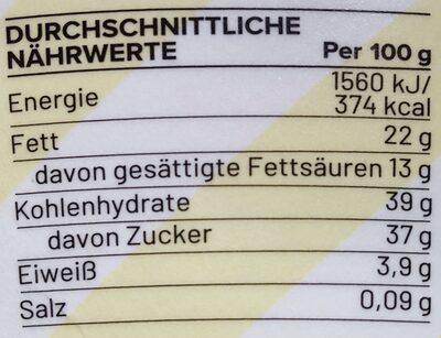 Oswald Schofrulade banane