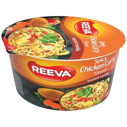 REEVA - Nouilles instantannées "Spicy Chicken Curry"  75g