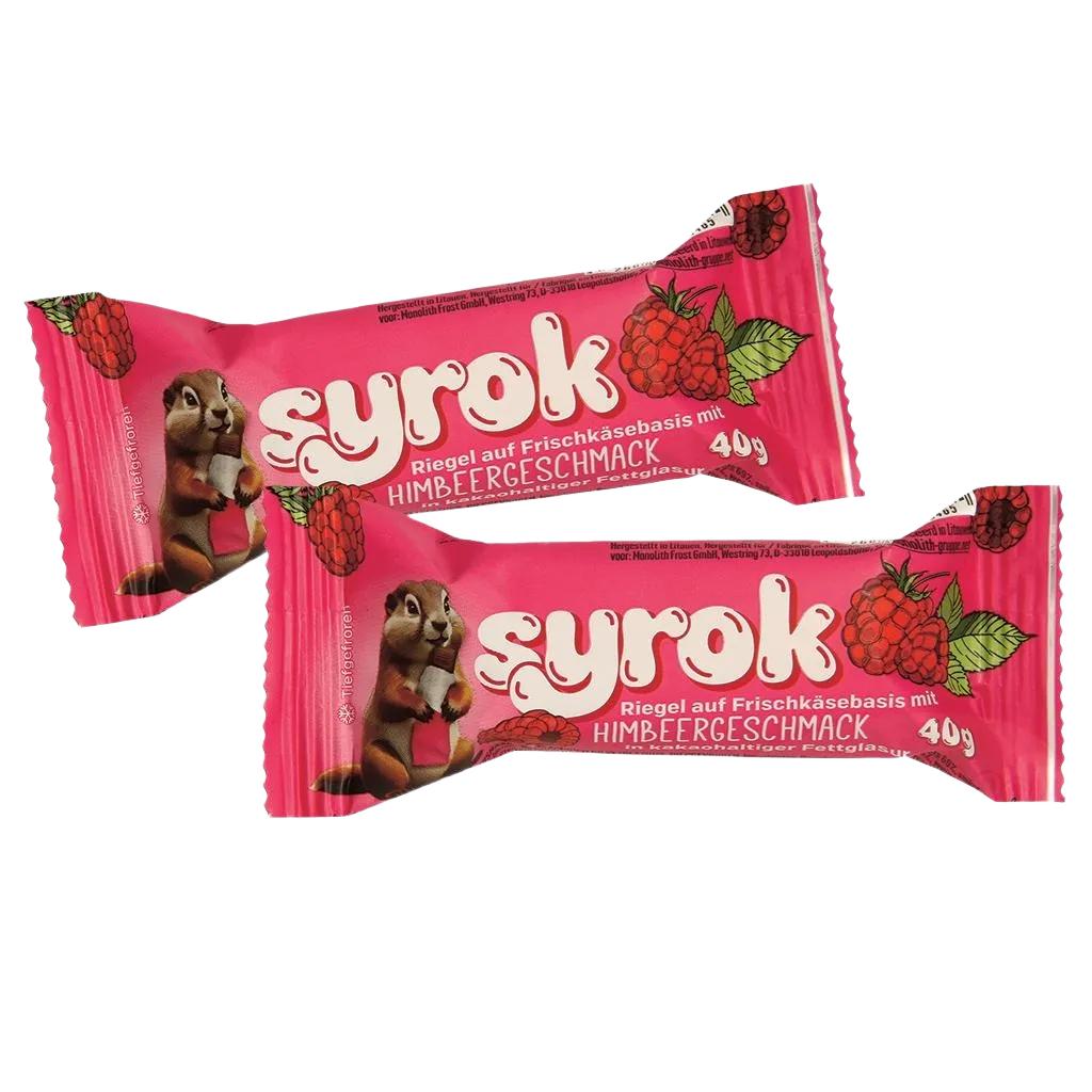 SYROK - Fromage blanc à la framboise 40g