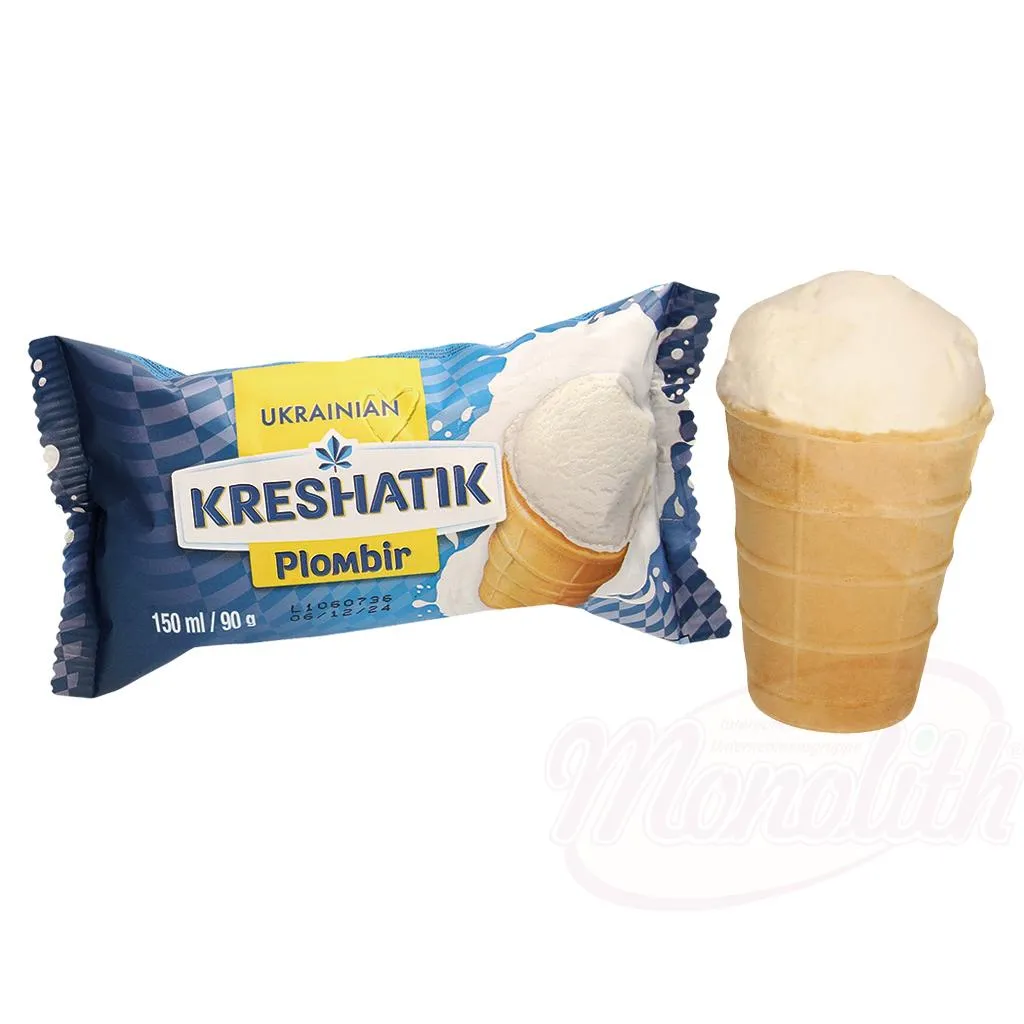 KRESHATIK - Glace Plombir saveur vanille 90g