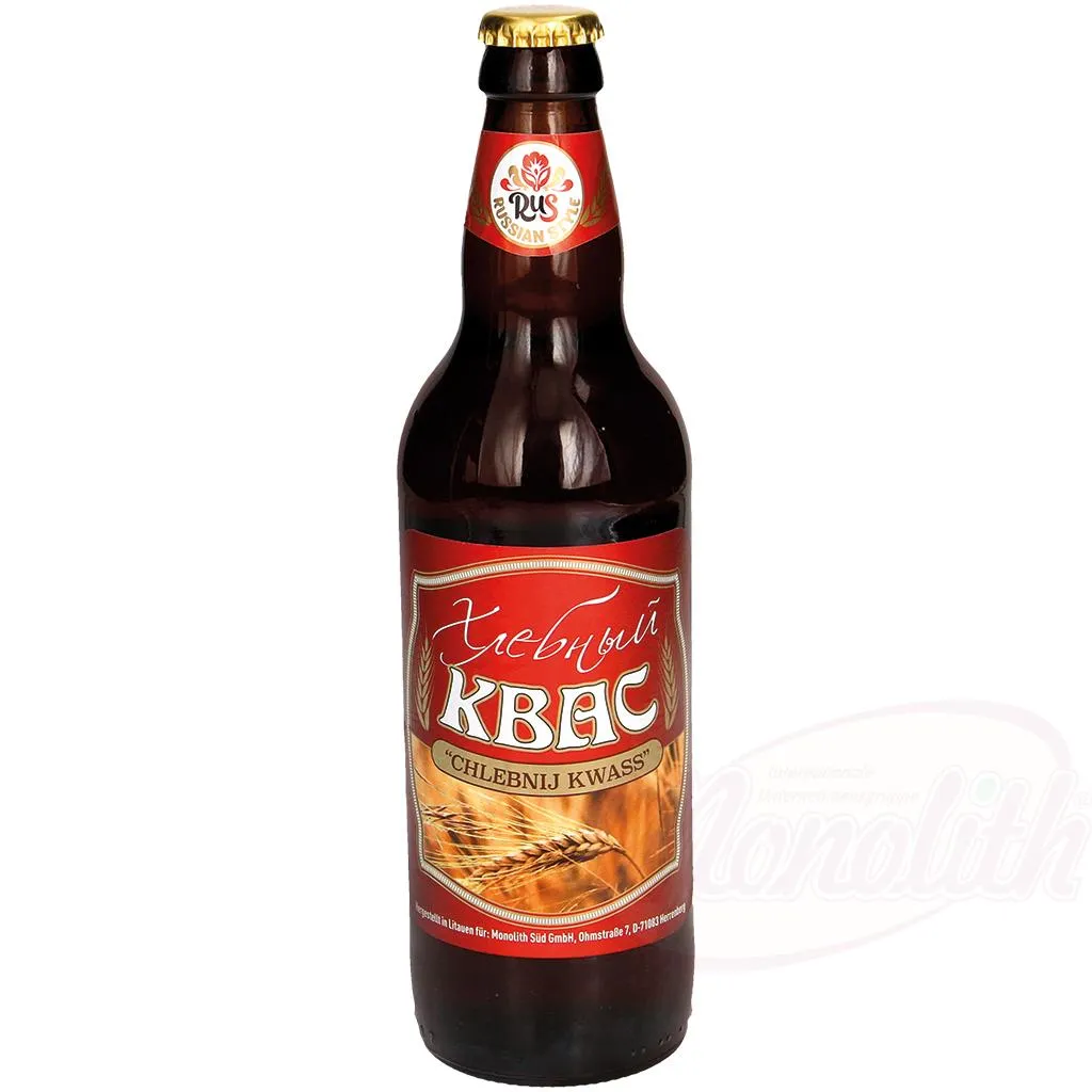 RUSSIAN STYLE - Boisson fermentée à base de malt Chlebnij kwass 0,5L