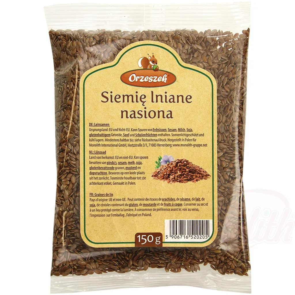 ORZESZEK - Graines de lin 150g