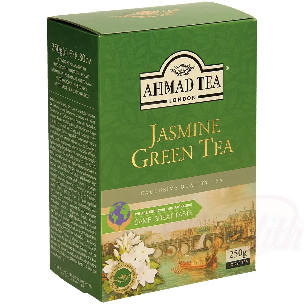 [58911] AHMAD TEA - Thé vert au jamsin 250g