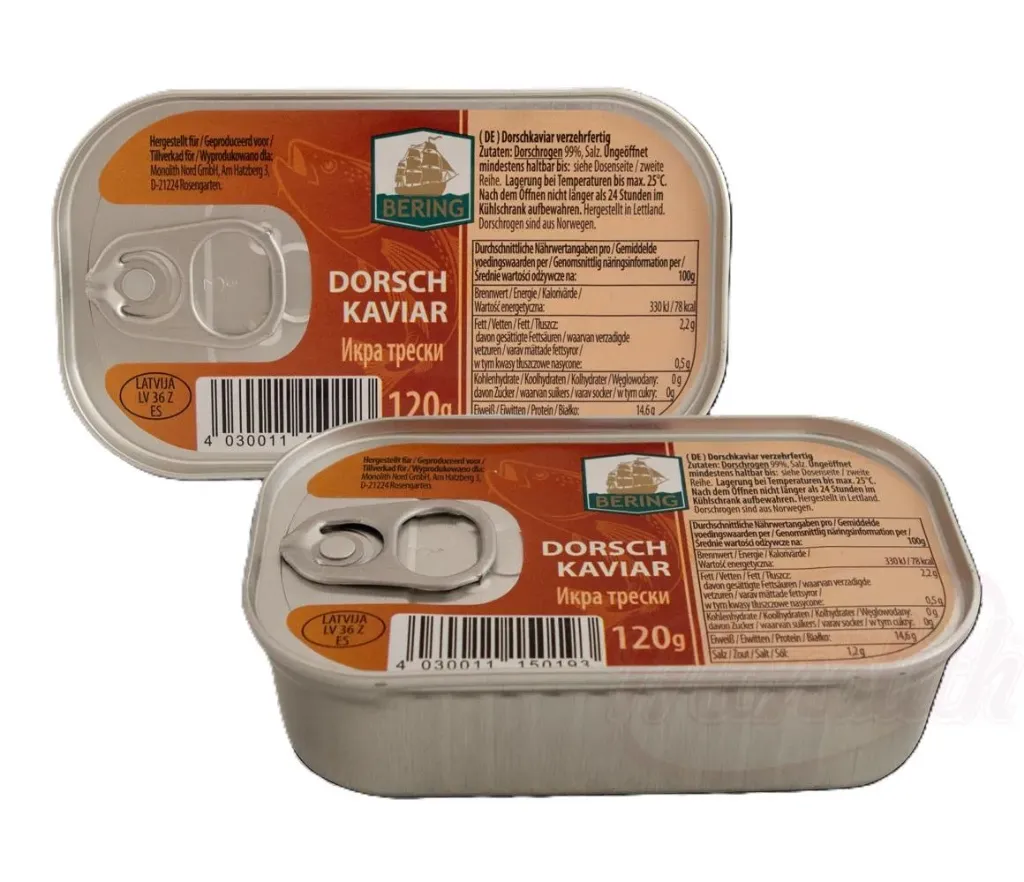 BERING - Caviar de cabillaud 120g