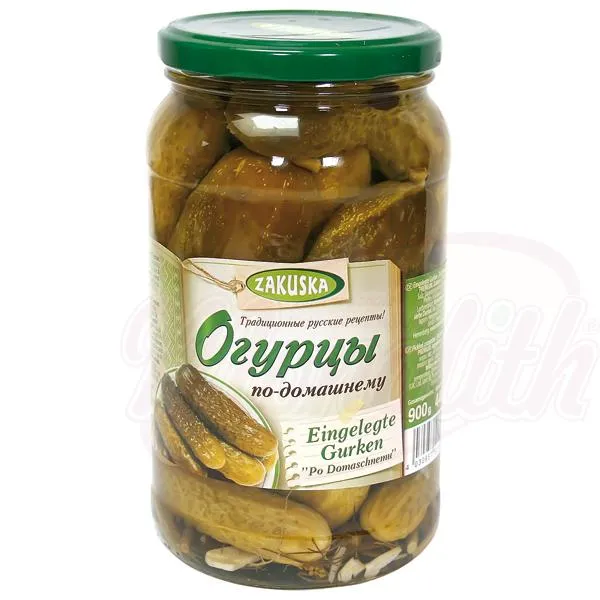 ZAKUSKA - Concombres marinés Po Domashnemu 900g