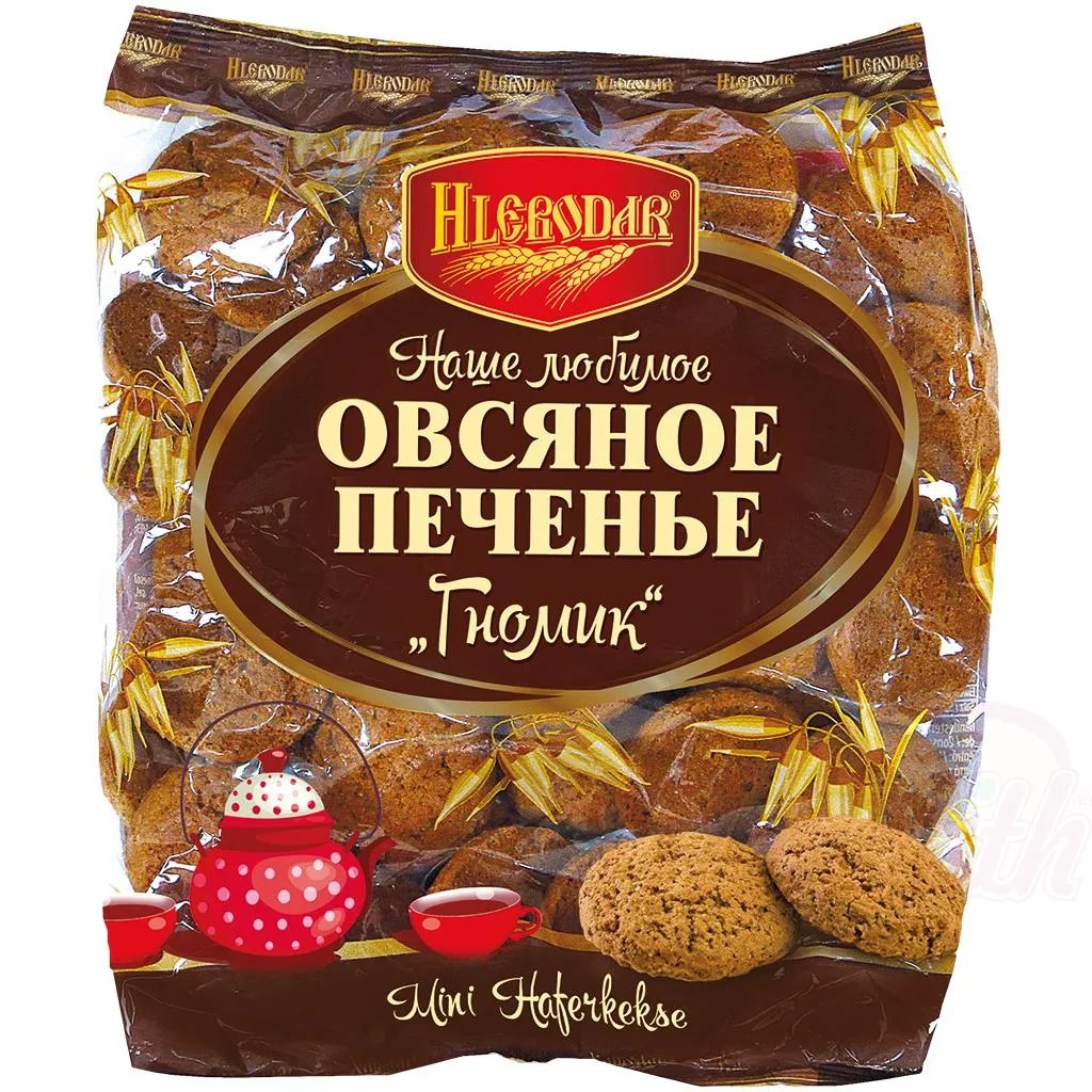 [79203] HLEBODAR - Mini biscuits à l'avoine 300g