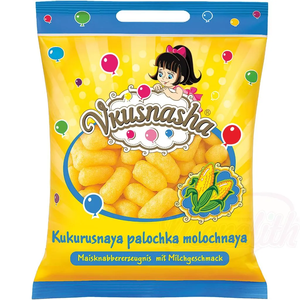 [82233] VKUSNASHA - Bâtonnets de maïs au lait 150g