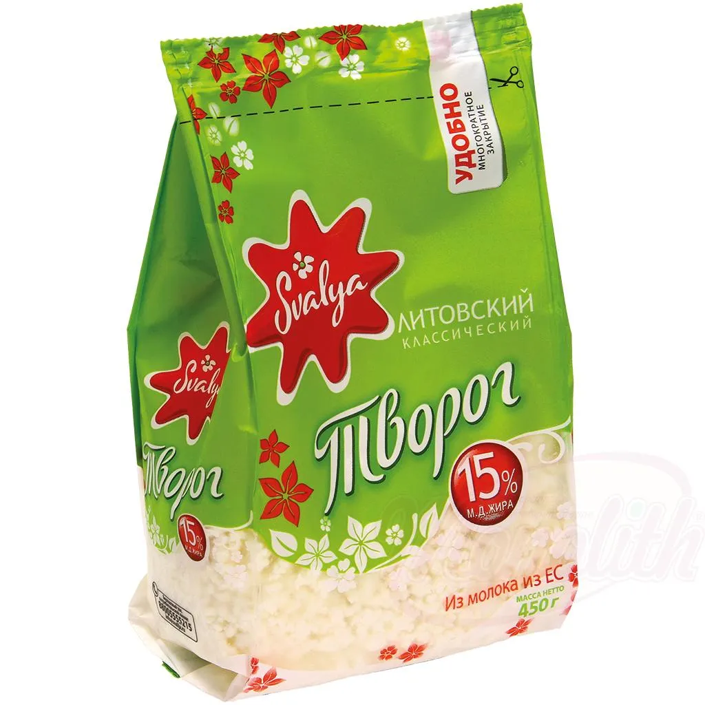 SVALYA - Fromage frais en grains (gras) 450g