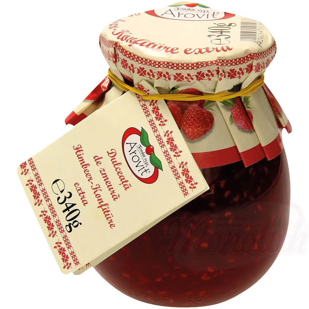 [63961] AROVIT - Confiture de framboises 340g