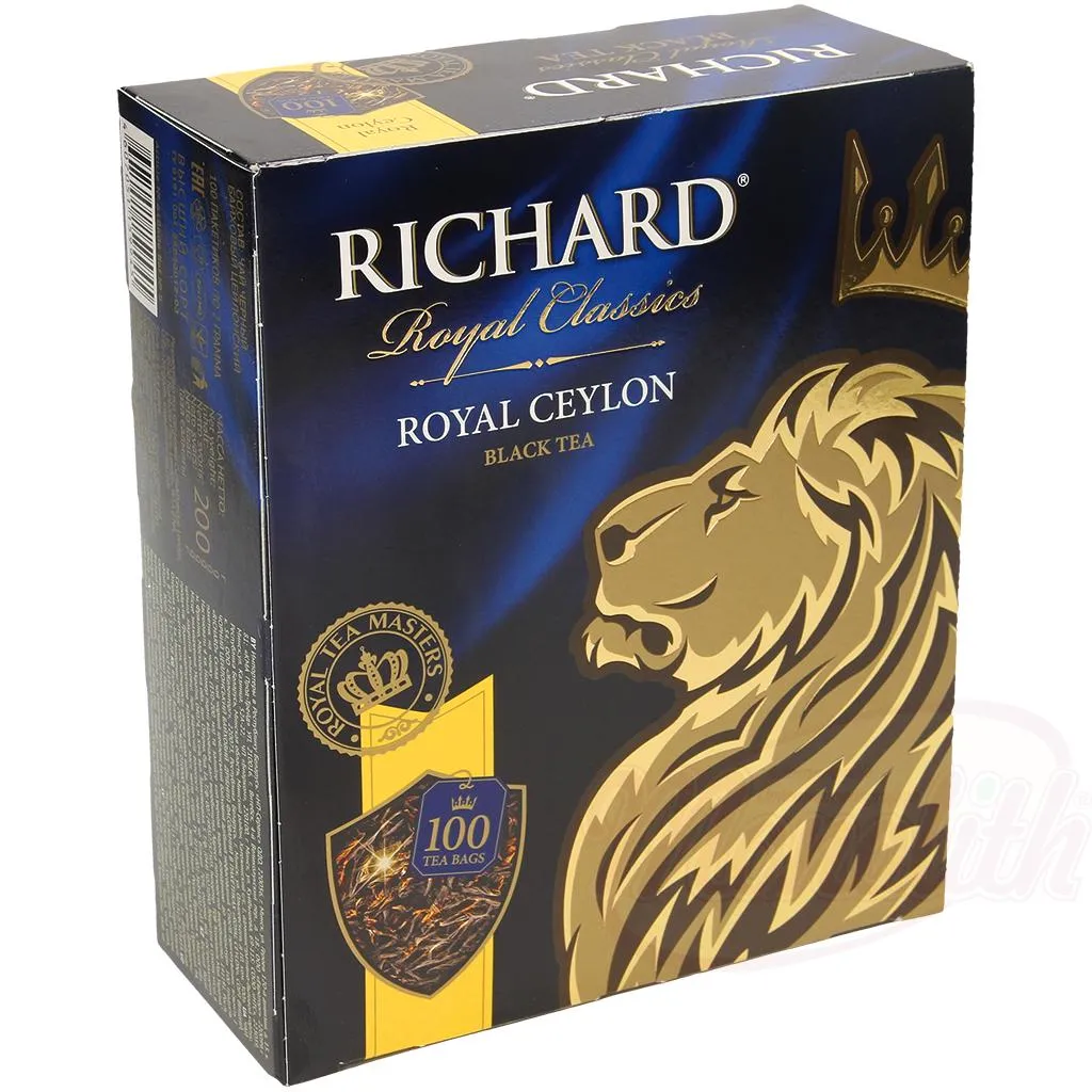 Thé noir de Ceylan "Richard Royal Ceylon"