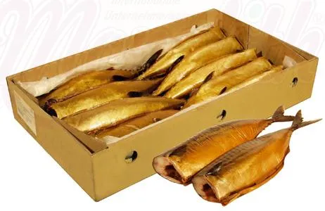 Maquereau salé, fumé à froid