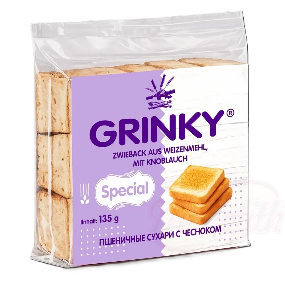 "GRINKY Special" croquettes à l'ail