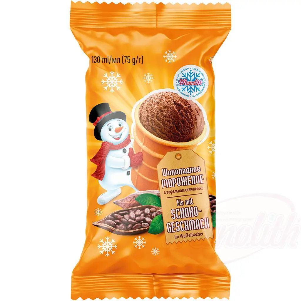 [4010] MONOLITH - Glace au chocolat 75g