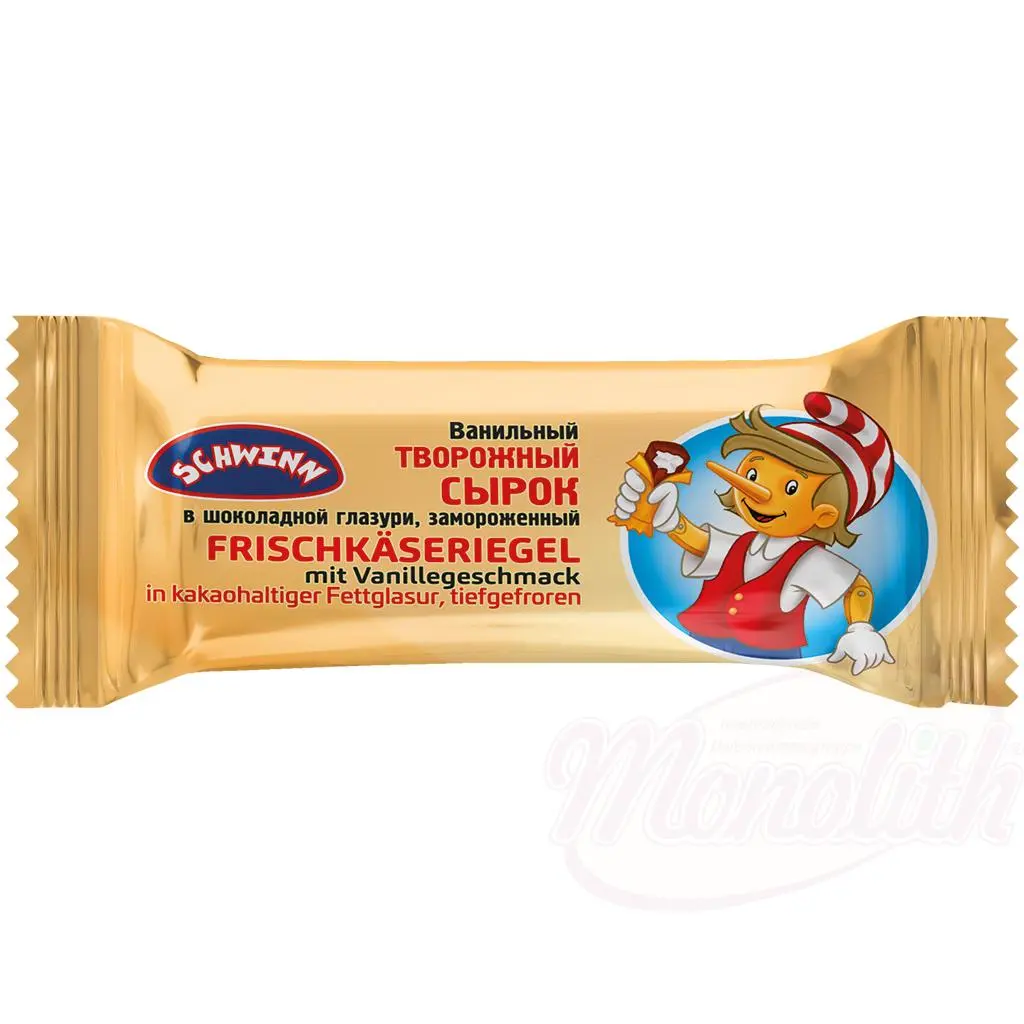 [04300] SCWHINN - Fromage blanc à la vanille enrobé de chocolat romage frais