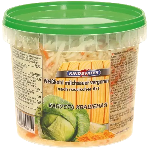 [9161] KINDSVATER - Chou blanc fermenté au lait