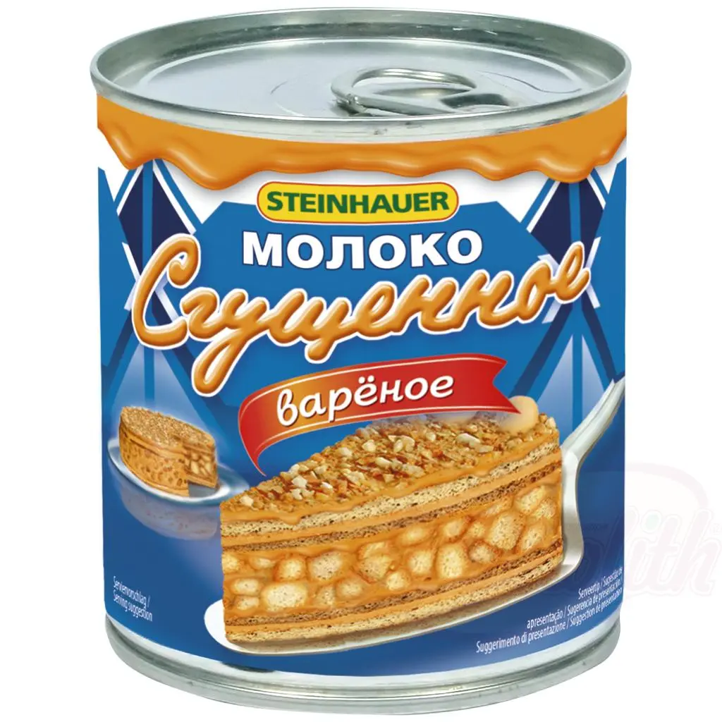 [30012] STEINHAUER - Lait concentré cuit "Sgouchönka Varionka" 397g