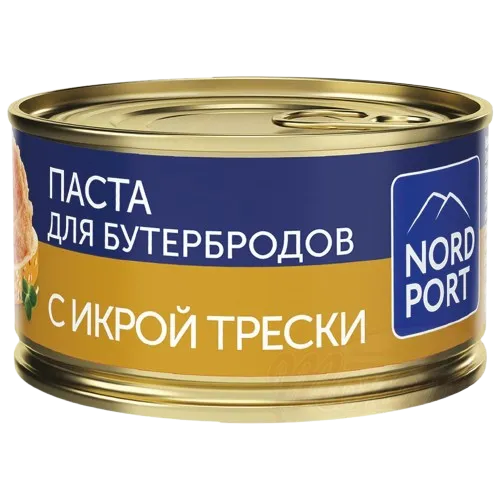 NORD PORT -Pâte à tartiner aux oeufs de morue 130g