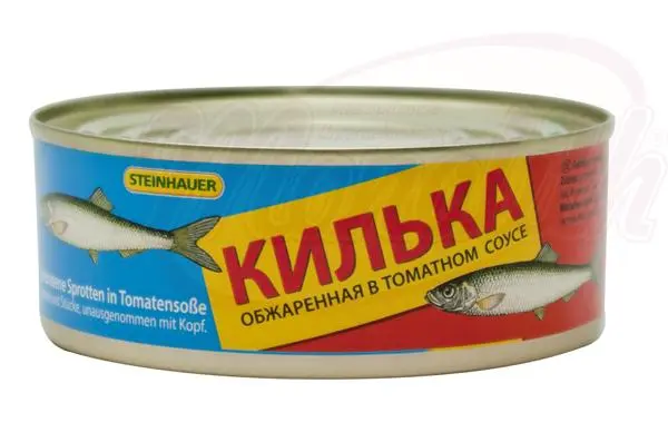 [31045] [31045] STEINHAUER - Sprats frits à la sauce tomate 240g