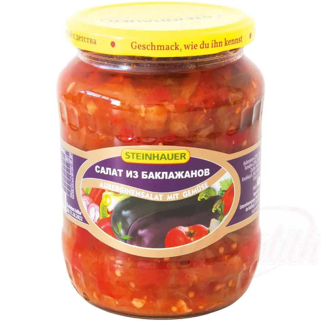 STEINHAUER - Salade d'aubergines aux légumes 640g