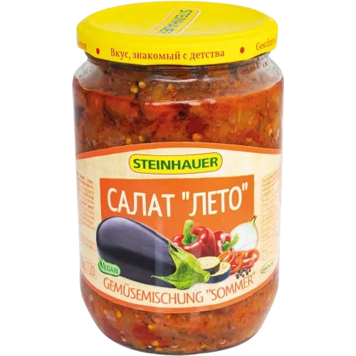 [35025] STEINHAUER - Mélange de légumes d'été "Лето" 650g