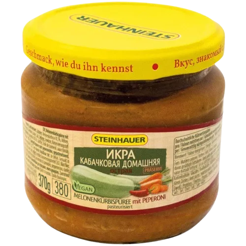 STEINHAUER - Purée de courge maison épicée, pasteurisée