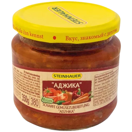 [43011] STEINHAUER - "Adzhika" Préparation de légumes épicés  380ml