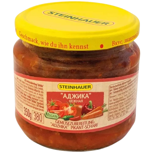 STEINHAUER - "Adzhika" Préparation de légumes piquante-épicée