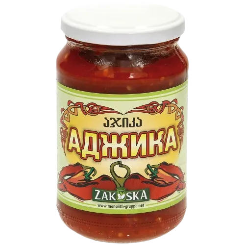 ZAKUSKA - "Adgika" Préparation de piment d'Espelette  360g