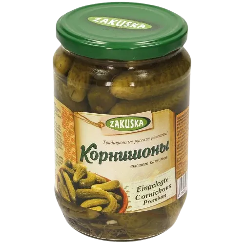 ZAKUSKA - Cornichons 680g