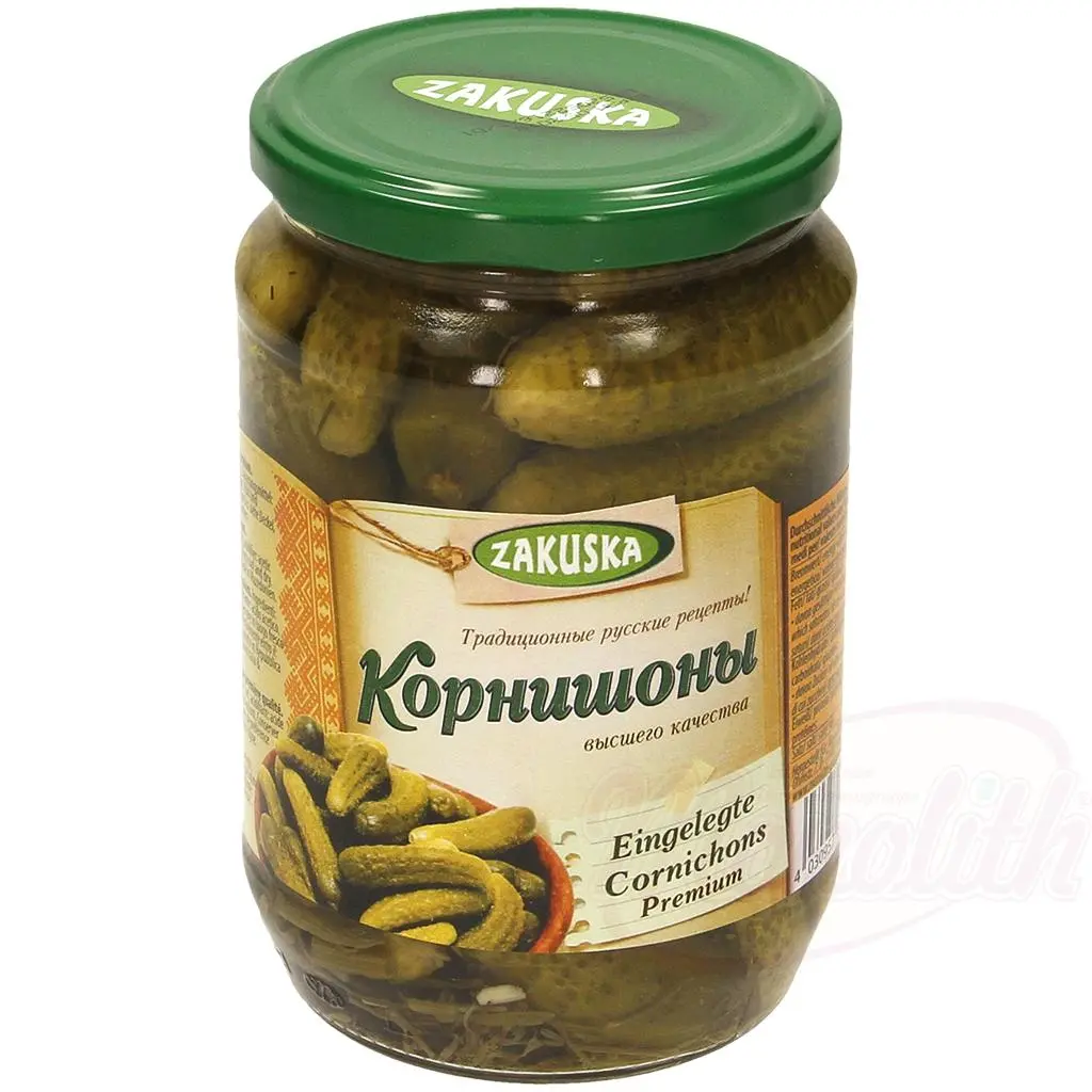 ZAKUSKA - Cornichons 680g