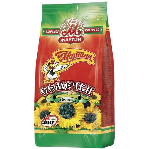 [56037] OT MARTINA - Graines de tournesol noires grillées 300g