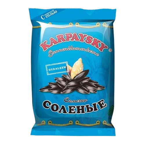 [56210] KARPAYSKY - Graines de tournesol noires grillées et salées 200g