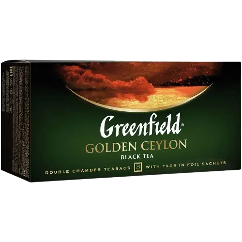 GREENFIELD - Thé noir de Ceylan "Golden Ceylon"