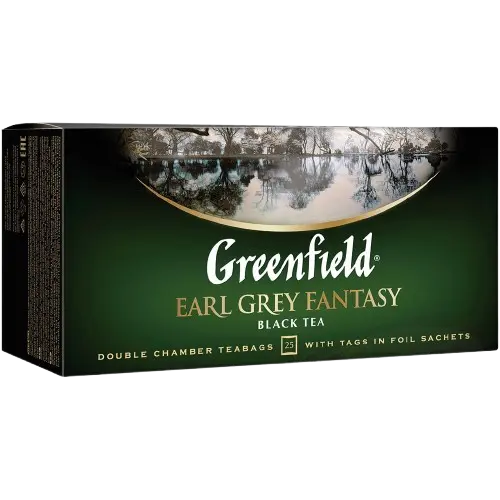 GREENFIELD - Thé noir parfumé - Earl Grey