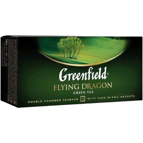 [58289] GREENFIELD - Thé vert chinois "Flying Dragon"