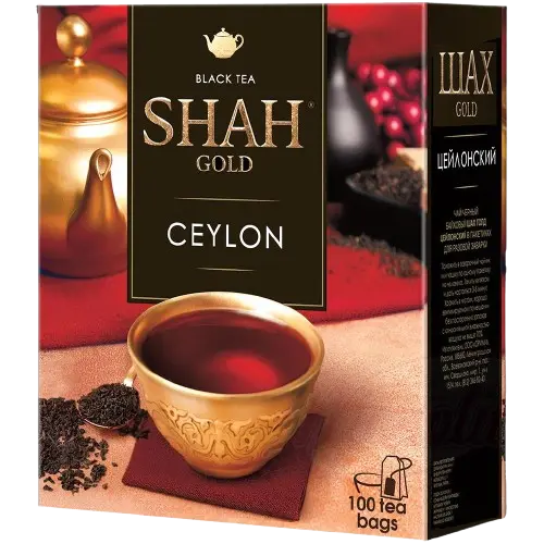 SHAH - Thé noir de de Ceylan