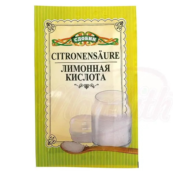 [59114] SDOBIN - Acide citrique 20g