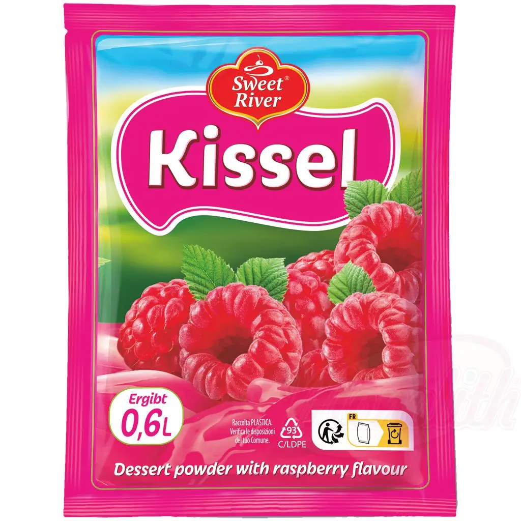 SWEET RIVER - "Kissel" à  la framboises 90g