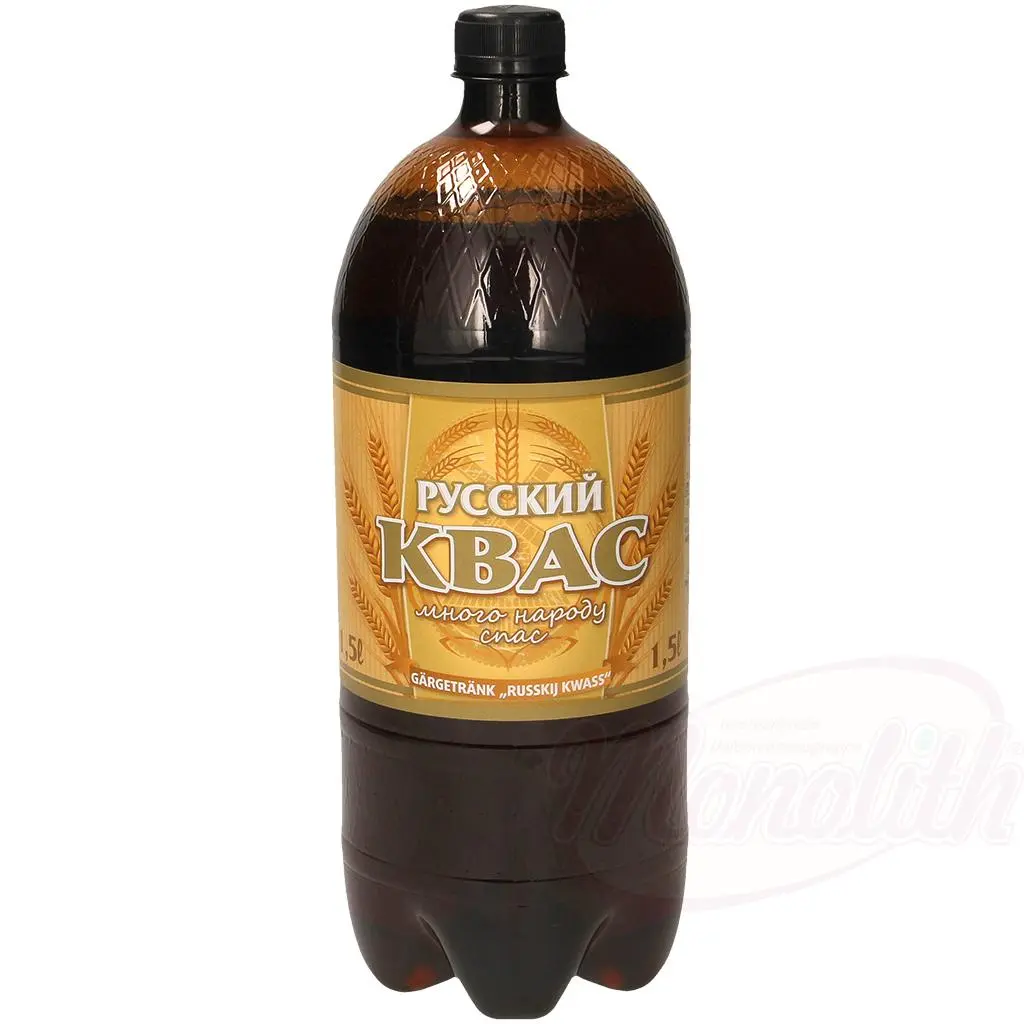 Russkij Квас - Boisson gazeuse fermentée 1,5L