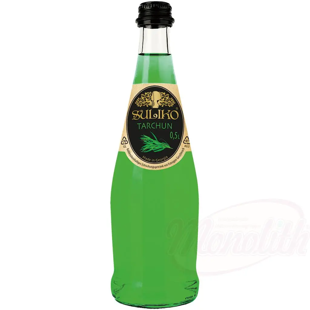 SULIKO - Boisson gazeuse à l'estragon 0,5L