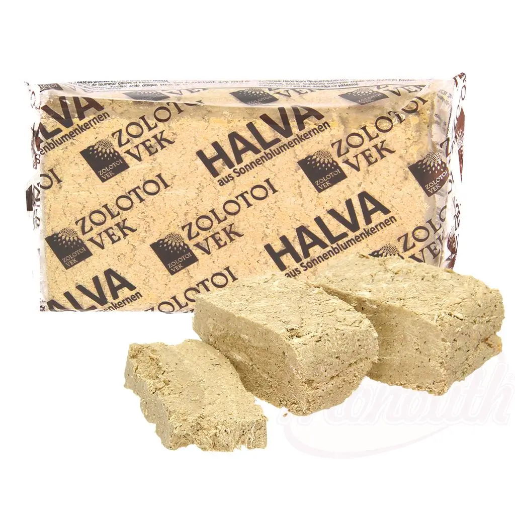 ZOLOTOI VEK - Halva de graines de tournesol saveur vanille