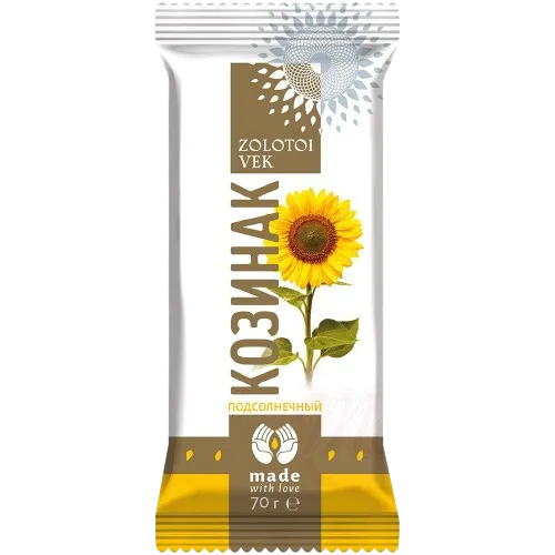 ZOLOTOI VEK - Barre "Kozinak" aux graines de tournesol