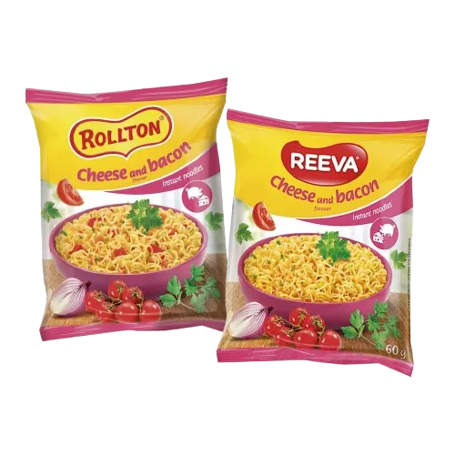 REEVA - Nouilles instantanées "fromage/bacon" 60g