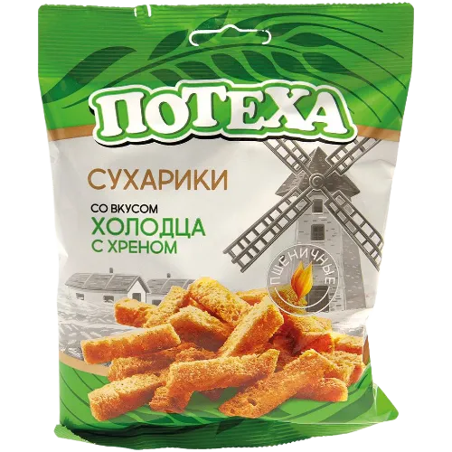 [76143] POTECHA - Snack de pain de blé grillé saveur "gelée au raifort"