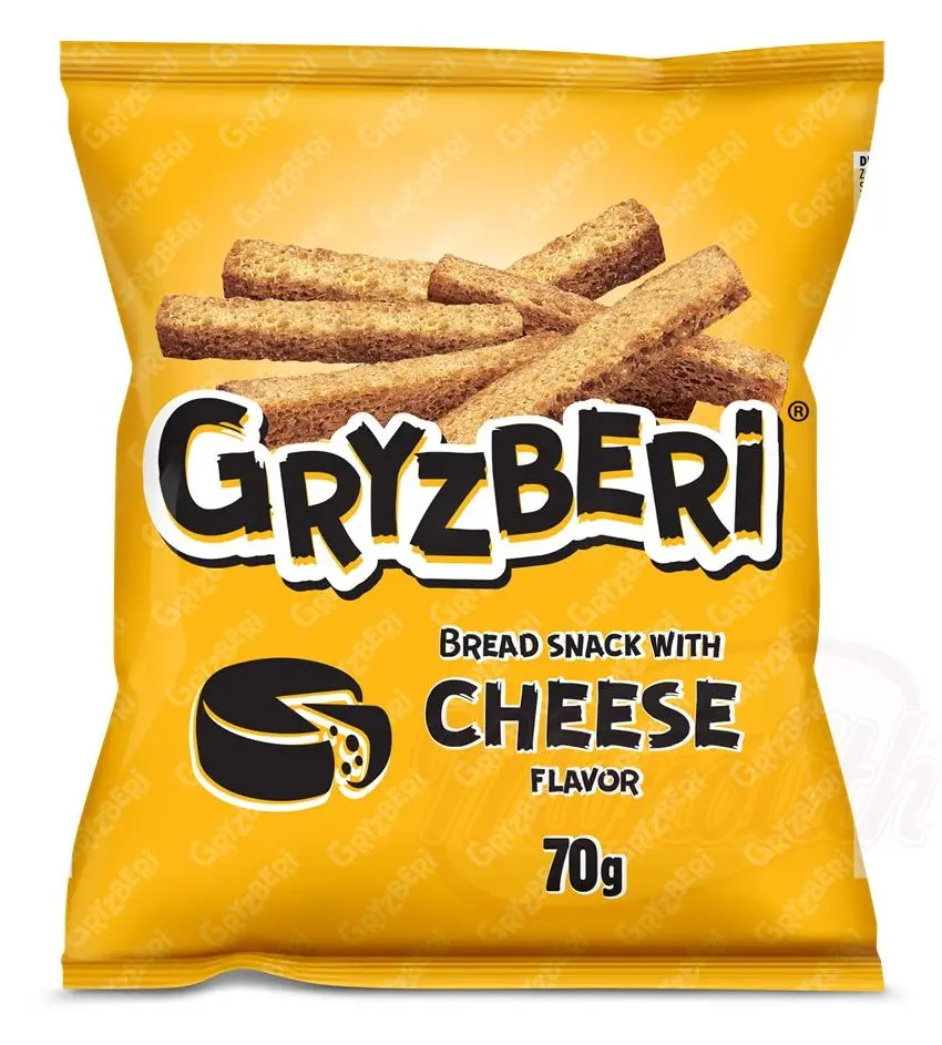 [76270] GRYZBERI -  Snack de pain saveur "fromage"