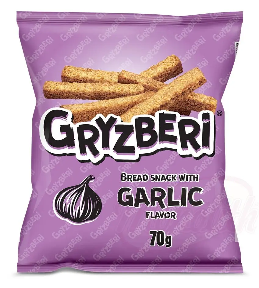 [76271] GRYZBERI - Snack de pain saveur "ail"
