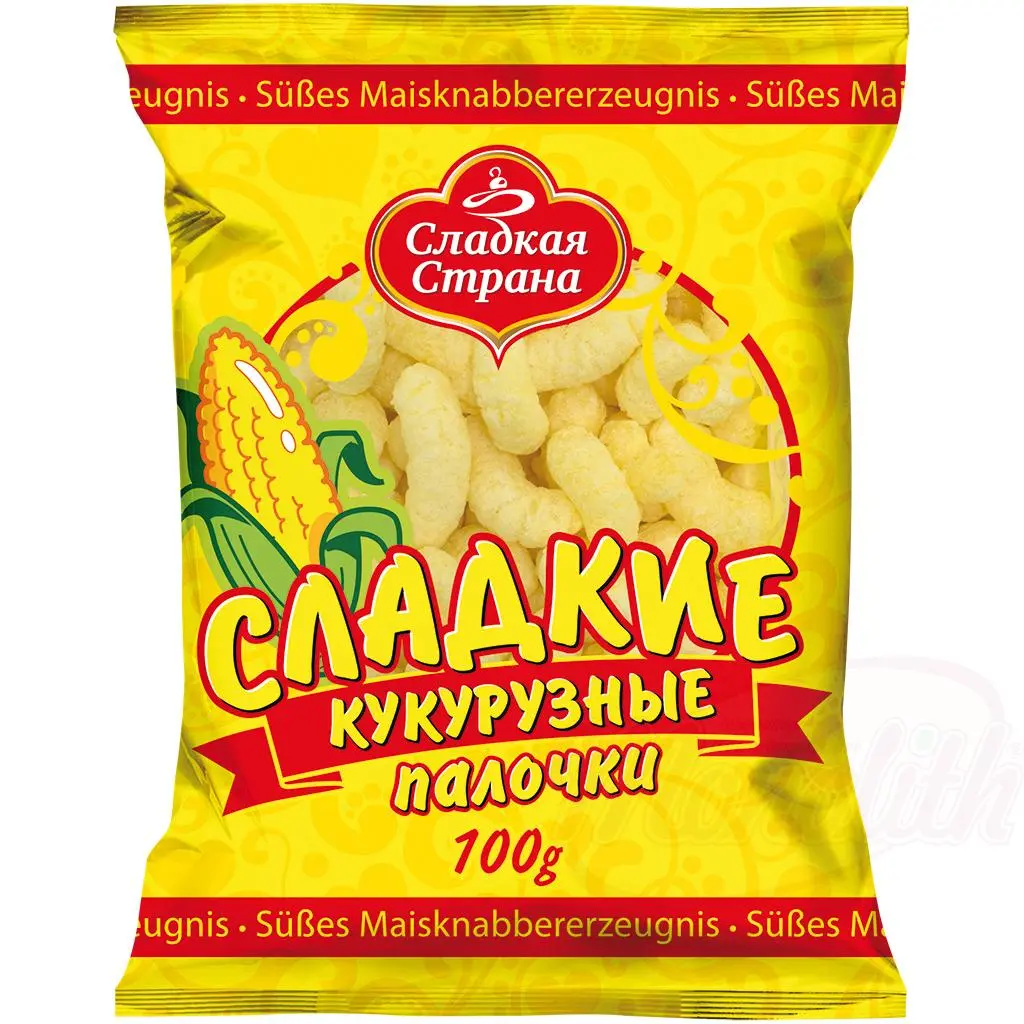 SLADKAYA STRANA - Bâtonnets de mais sucrés 100g