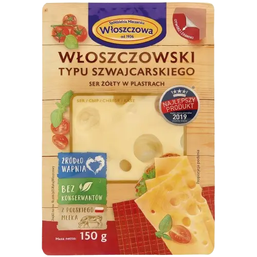 [18530] WLOSZCZOWA - Fromage "Ser Wloszczowski" en tranches