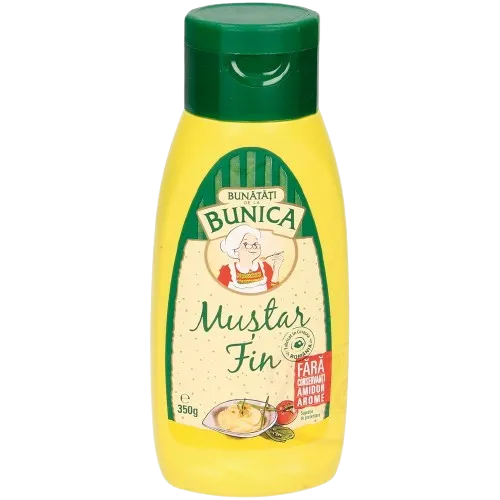 [46940] BUNATATI DE LA BUNICA - Moutarde moyennement forte « Mustar Fin » 350g