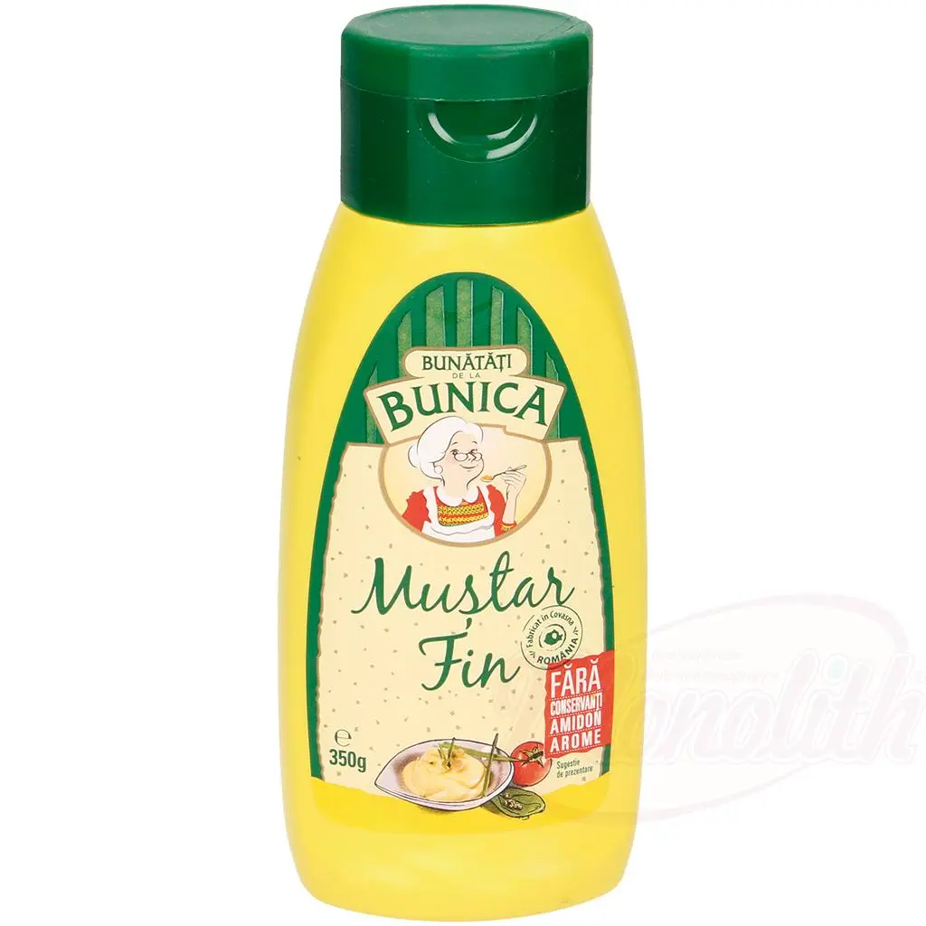 BUNATATI DE LA BUNICA - Moutarde moyennement forte « Mustar Fin »